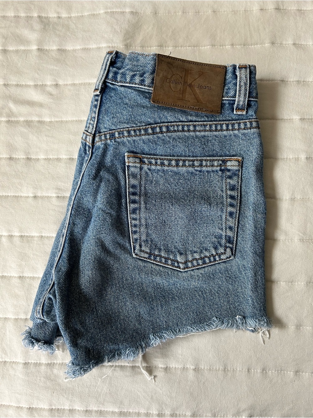 Vintage Calvin Klein Highwaisted Jean Shorts